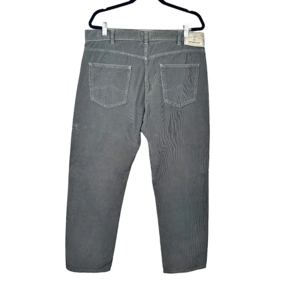 Patagonia Regular Fit Cords Pants in Forge Gray - Picture 2 of 8